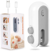Portable Mini Sealing Machine 2 in 1 USB Rechargeable Magnetic Bag Sealer Heat Seal with Cutter - Image 3
