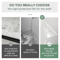 Self- Adhesive Transparent Electrostatic Wall Protection Film Buy 1 Get 1 Free - Image 2