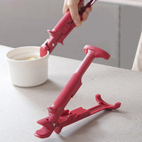 Anti-Scald Pot & Pan Gripper Tongs 🔥 Safe-Grip Clip for Kitchen - Image 1
