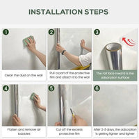 Self- Adhesive Transparent Electrostatic Wall Protection Film Buy 1 Get 1 Free - Image 3