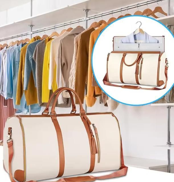 Convertible Garment Bag for Travel - 2 in 1 Hanging Suitcase & Large Duffle