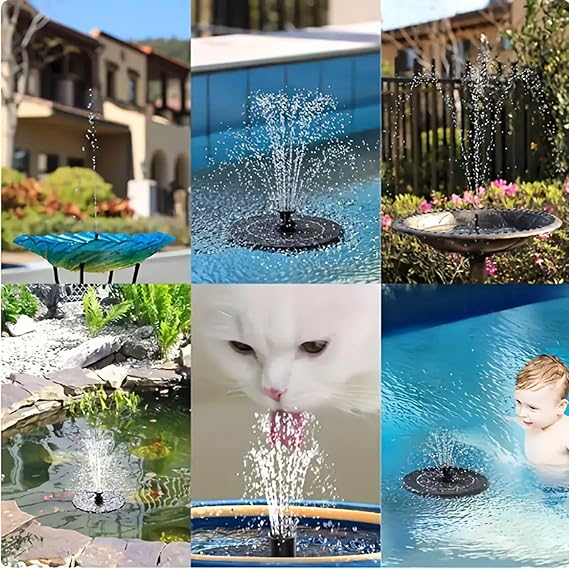 Solar Fountain complete kit