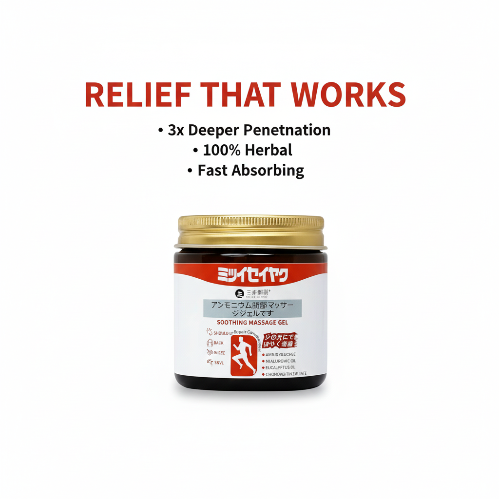 Baiyaari™ Japanese Instant Pain Relief Soothing Massage Gel