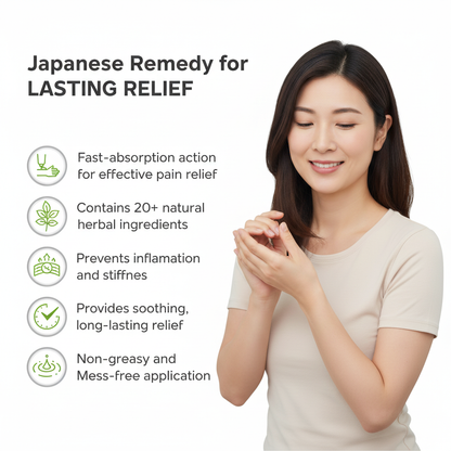 Baiyaari™ Japanese Instant Pain Relief Soothing Massage Gel