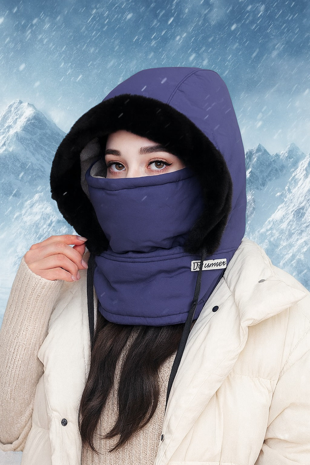 Plush-lined Thickened Thermal Hat with Face Mask (BUY 1 GET 1 FREE)