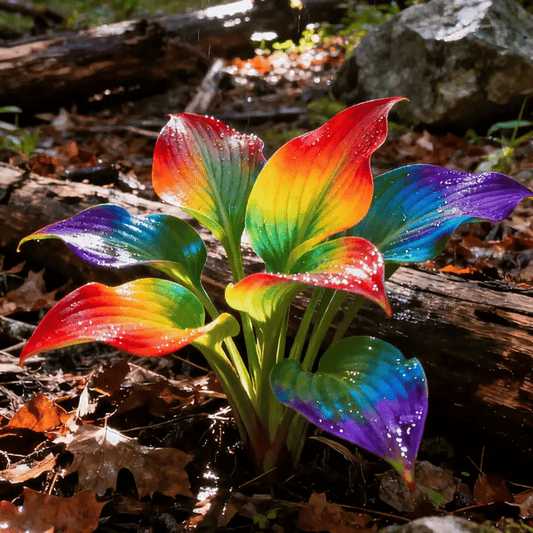Rare Multicolor Hosta Seed (Pack of 6 colour seeds) Buy 1 Get 2 Free + 100 Grams Organic Potmix Free