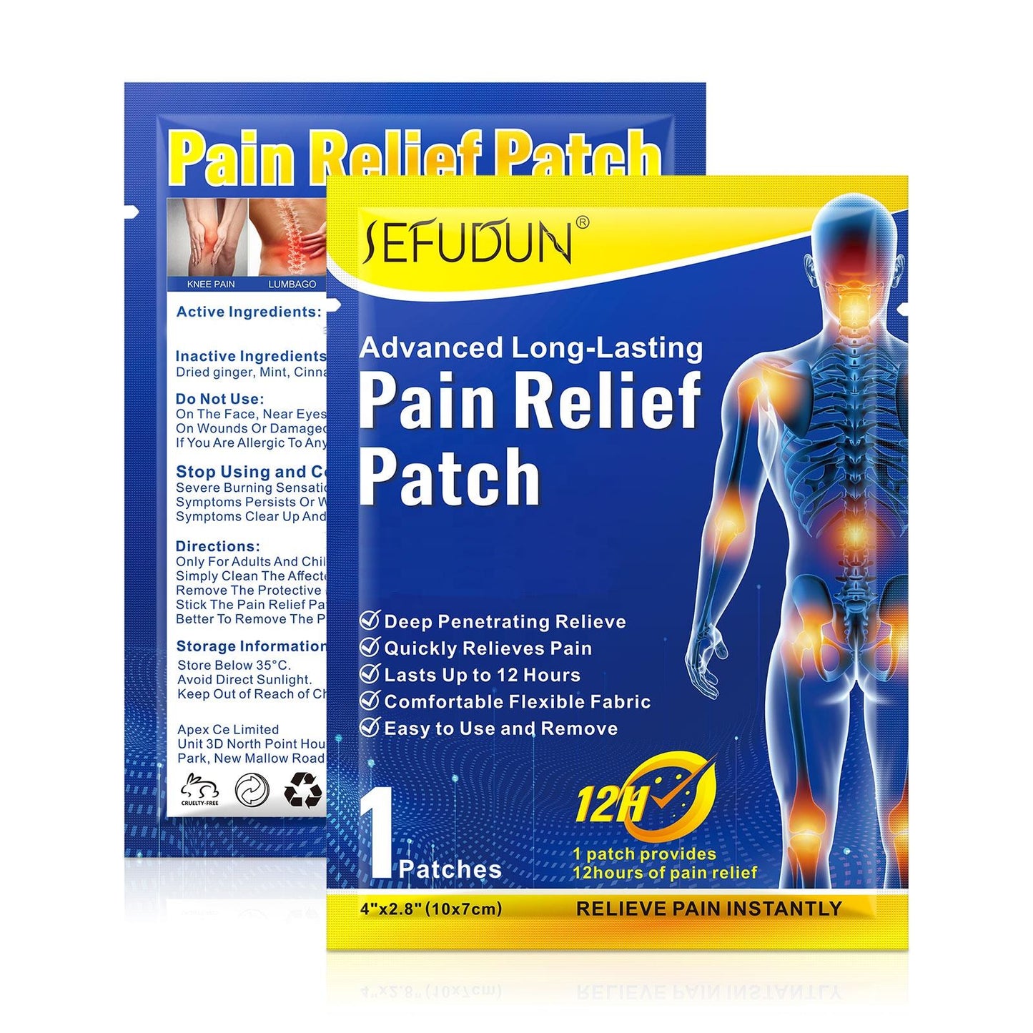 Herbal Instant Pain Relief Patc- 10 PATCHES (Buy 1 Get 1 Free🔥🔥)