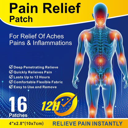 Herbal Instant Pain Relief Patc- 10 PATCHES (Buy 1 Get 1 Free🔥🔥)