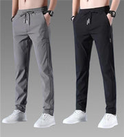 Trending Combo Lycra Track Pant (Pack of 2) - S - Image 1